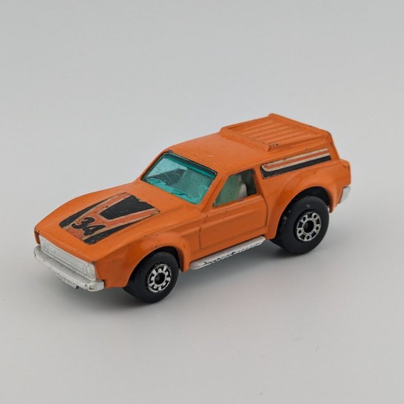 1975 Matchbox Superfast No 34 Vantastic dieacast orange - Picture 4 of 4